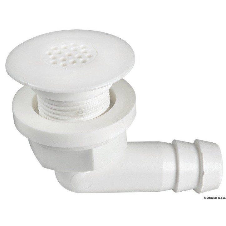 Bonde pour Coffret douche nylon coudé 100° 29 mm