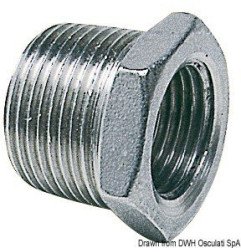Réducteur mâle/femelle 3/4" x 1/2" INOX Osculati - Réducteur mâle f...