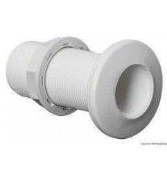 Passe-coque fileté plastique blanc 3/4" Osculati - Passe-coque file...