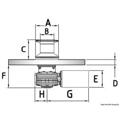 Treuil Italwinch Heron 2000 W - 24 V de touage