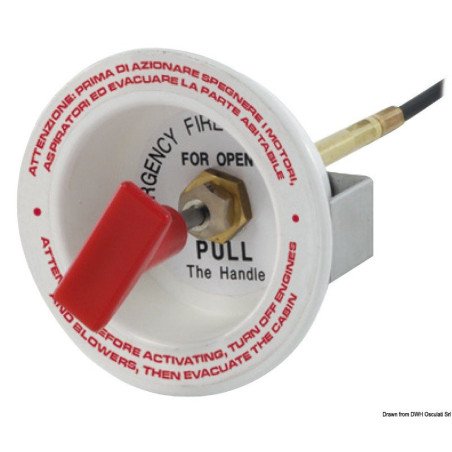 Bloc encastrable FIRE EXTINGUISHER Osculati - Blocs encastrables - ...