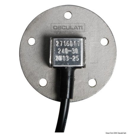 Capteur niveau vertical inox 316 10/180 Ohm 59 cm
