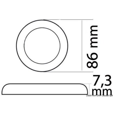 Plafonnier Procion LED sans encastrement IP65