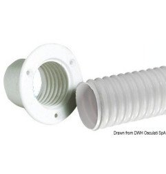 Gaine flexible en PVC rouleau blanc 10 m Osculati - Gaine spéciale ...