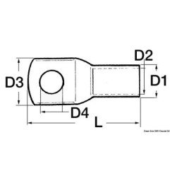 Cosse de puissance pour Câble 70 mm²