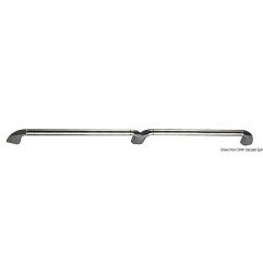 Barrière centrale en laiton chromé 30x30 mm