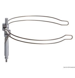 Plan cuisson inox 1 feu couvercle fumé 340 mm