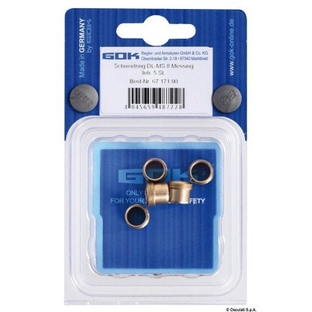 Ogive pour raccords tube cuivre 8 mm