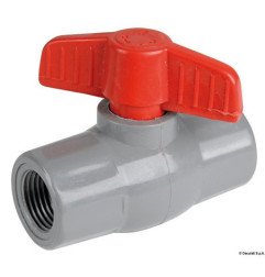 Vanne à bille polypropylène/nylon 1"1/2 Osculati - Vanne à bille fe...