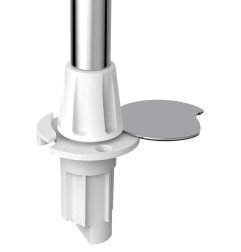 Hampe Advance extractible inox avec base 100 cm