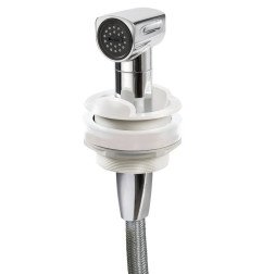 Coffret douche Saturn mitigeur horizontal blanc