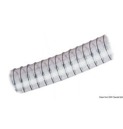 Tuyau avec spirale 38 x 49 mm Osculati - Tuyau spirale classique po...