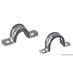 Cavalier serrage caoutchouté AISI 304 60 mm Osculati - Cavaliers de...