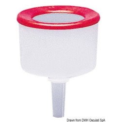 Entonnoir carburant en PVC Lofrans - Entonnoir pour carburant, de t...