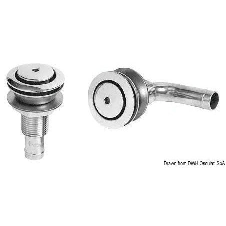Event carburant droit AISI 316 poli miroir 45 mm Osculati - Events ...