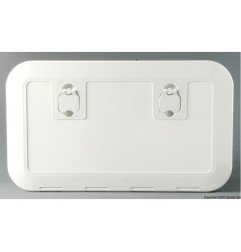 Caisson blanc avec porte 600 x 350 mm façade F Osculati - Caisson a...
