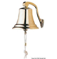 Cloche en laiton Ø 100 mm - - Cloches en laiton - discount-nautic.com