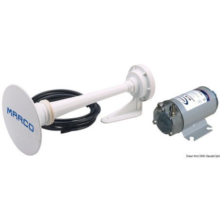 Avertisseur 12 V homologué RINA embar. pêche à 20m Marco - Avertiss...