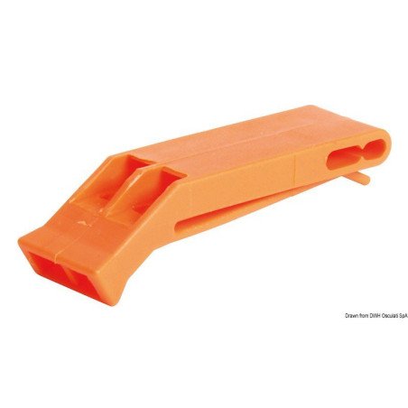Sifflet en plastique Standard Osculati - Sifflet pour gilets de sa...