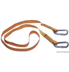 Ligne de vie Euro Lightline 2 m + 2 mousquetons Osculati - Ligne de...