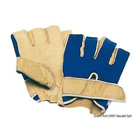 Gants cuir demi-doigts L Osculati - Gants demi-doigts - discount-na...