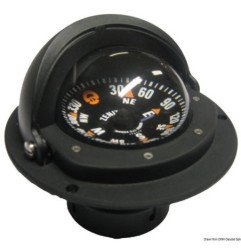 Compas 3" RIVIERA avec dôme rose noir/boîtier noir Riviera - Modèle...