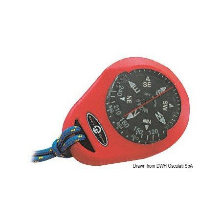 Compas RIVIERA Mizar avec boîtier souple red Riviera - Compas avec ...