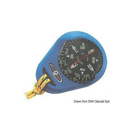 Compas RIVIERA Mizar avec boîtier souple bleu Riviera - Compas avec...