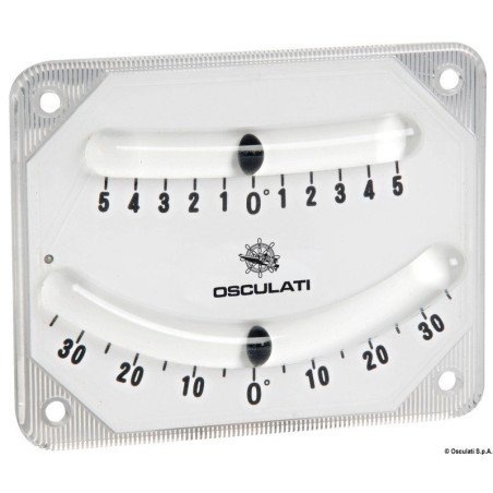Inclinomètre double bulle Osculati - Inclinomètre haute précision ...