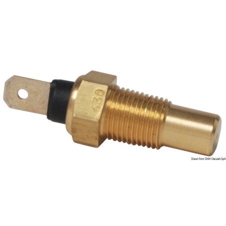 Indicat. température Guardian H20 40-120° noir 12V Osculati - Indic...
