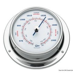 Baromètre Barigo Sky inox poli/blanc Barigo - Instruments BARIGO "S...
