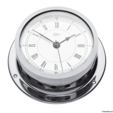 Horloge avec réveil Barigo Star laiton chromé Barigo - Instruments...
