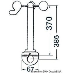Raymarine Wind Z195 transducer Raymarine - Transducers and sensors ...