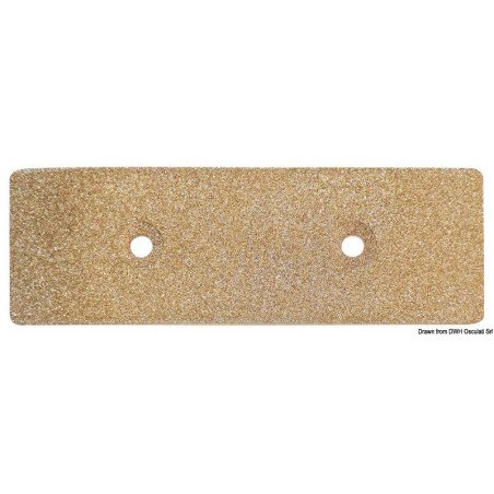 Plaque de masse plate moyenne avec boulonneries Osculati - GROUNDPL...
