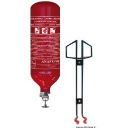 Extincteur à pluie de poudre cylindrique 2 kg Anaf Antincendi - Ext...