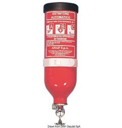 Extincteur automatique à pluie de poudre cylindrique 1 kg Anaf Anti...