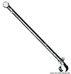 Mât de pavillon inox 400 mm Osculati - Mât de pavillon pour fixatio...