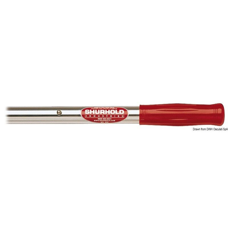 Manche télescopique SHURHOLD en aluminium 109/183 cm Shurhold Indus...