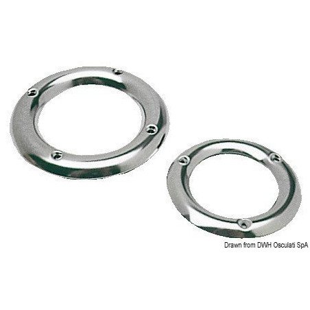 Bague passe-câble AISI 316 90 mm Osculati - Bague passe-câble avec ...