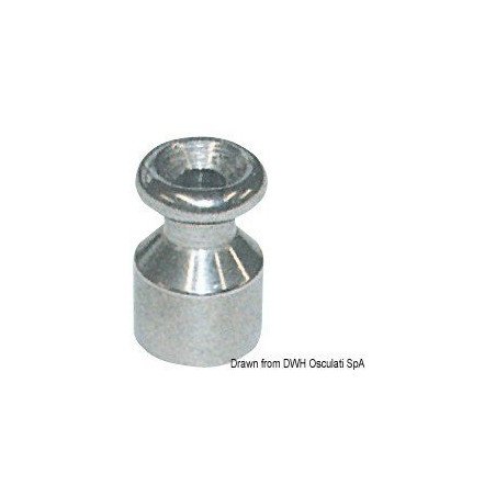 Bouton de capote AISI 316 19 mm Osculati - Boutons de capote en ino...