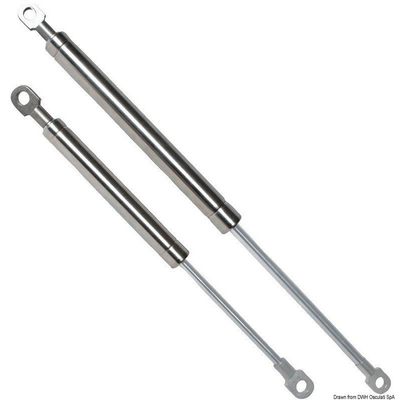 Ressort à gaz AISI 316 500 mm 50 kg Osculati - Ressorts à gaz en ac...