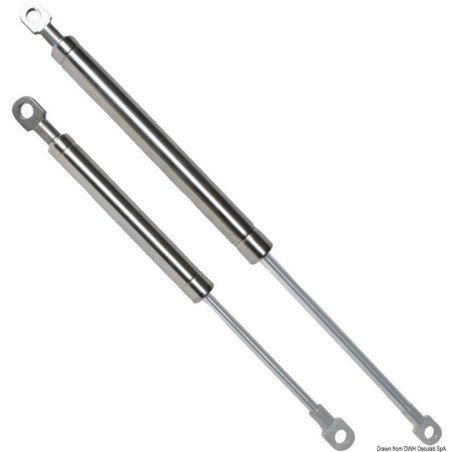 Ressort à gaz AISI 316 355 mm 12 kg Osculati - Ressorts à gaz en ac...