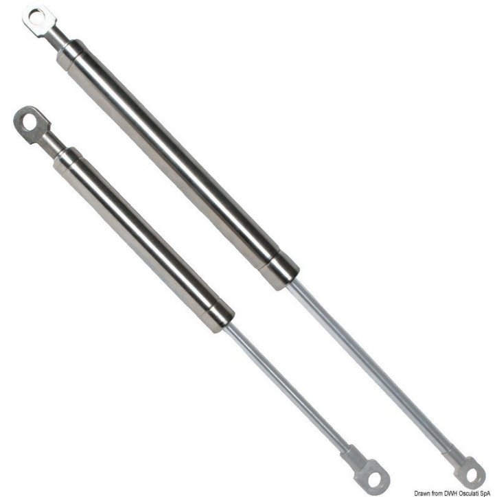 Ressort à gaz AISI 316 355 mm 12 kg