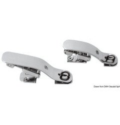 Fermeture coqueron SLIM 82 mm Osculati - Fermeture pour coquerons S...
