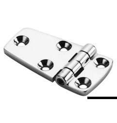 Charnière saillante AISI316 poli miroir 57x38 mm Osculati - Charniè...