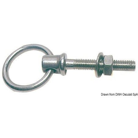 Anneau mobile sur tige inox 10 mm Viadana - Anneau mobile sur tige ...