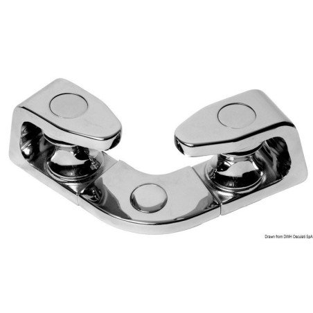 Chaumard à galets 120° Osculati - Chaumard à galets - discount-naut...