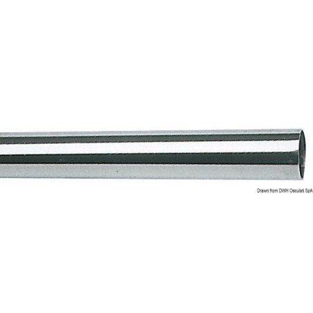 Tube AISI 316 20 mm x 1 mm x 6 m Osculati - Tubes - discount-nautic...