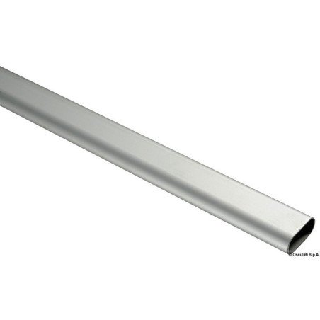 Tube ovale poli et anodisé 40x20 mm Osculati - Tube ovale - discoun...