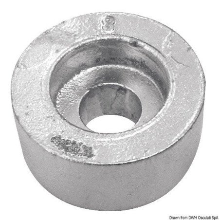 Anode rondelle zinc hors-bord Suzuki 4/300 HP Osculati - Rondelle p...